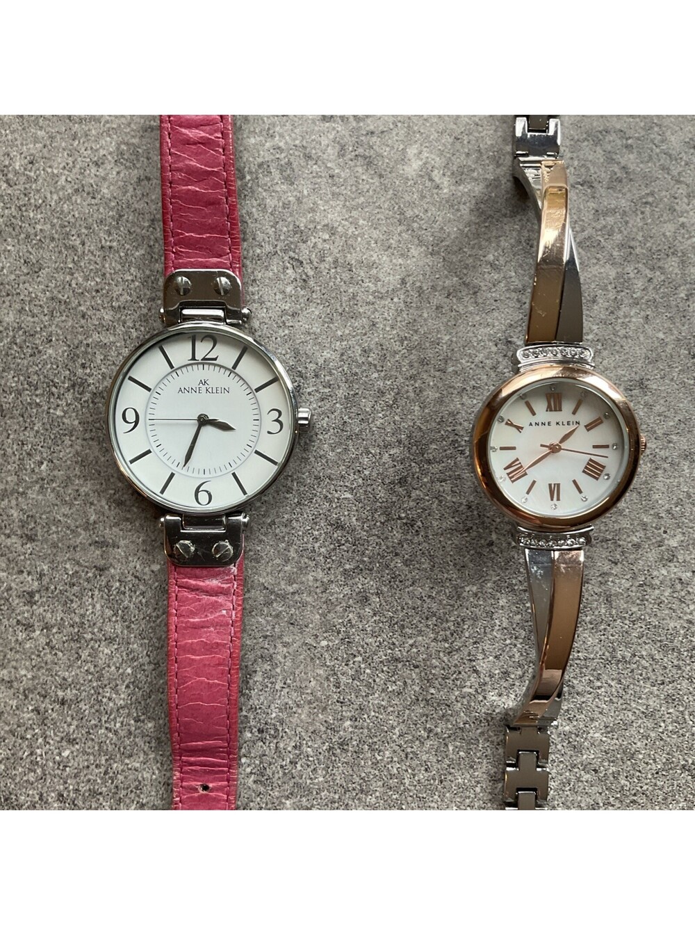Beautiful Pair Of Anne Klein Womens Watches Both Watches Run Great A19